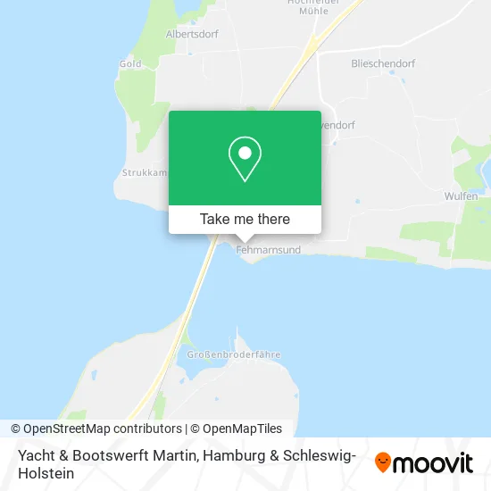 Карта Yacht & Bootswerft Martin