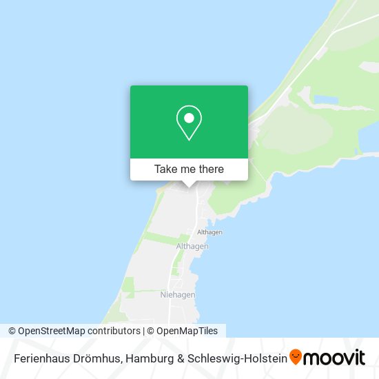 Ferienhaus Drömhus map