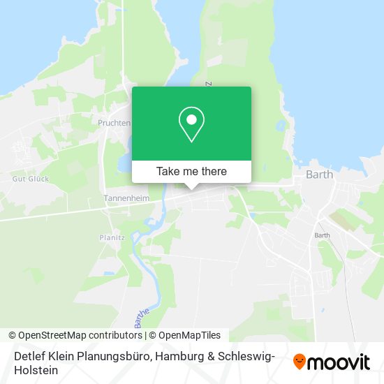 Detlef Klein Planungsbüro map