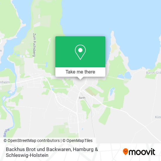 Backhus Brot und Backwaren map