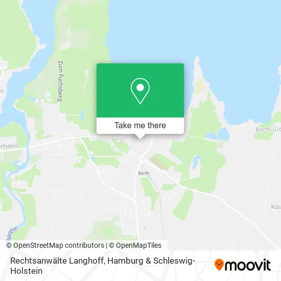 Карта Rechtsanwälte Langhoff