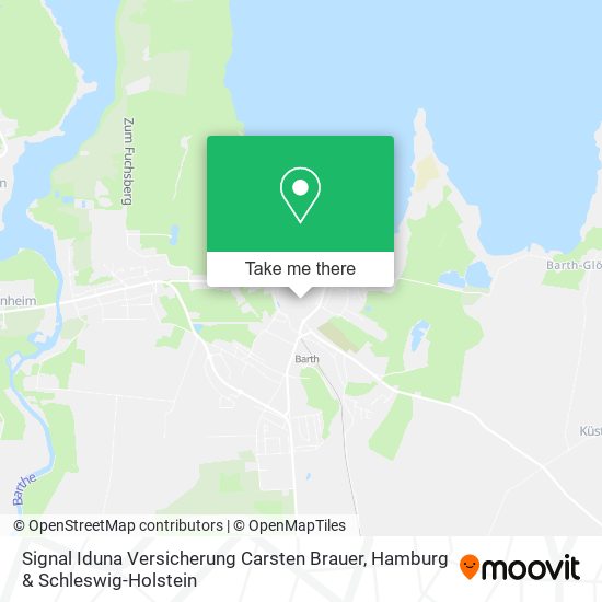 Signal Iduna Versicherung Carsten Brauer map