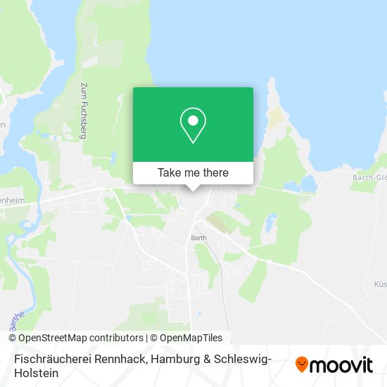Fischräucherei Rennhack map