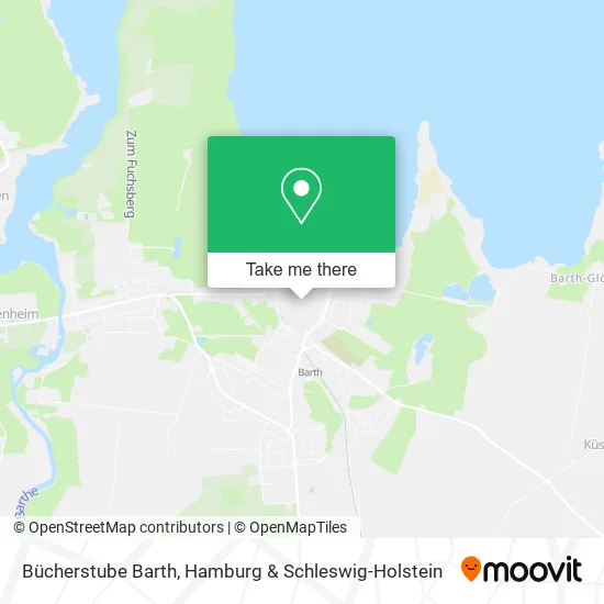 Bücherstube Barth map