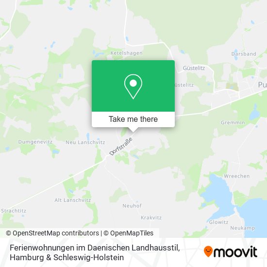 Ferienwohnungen im Daenischen Landhausstil map