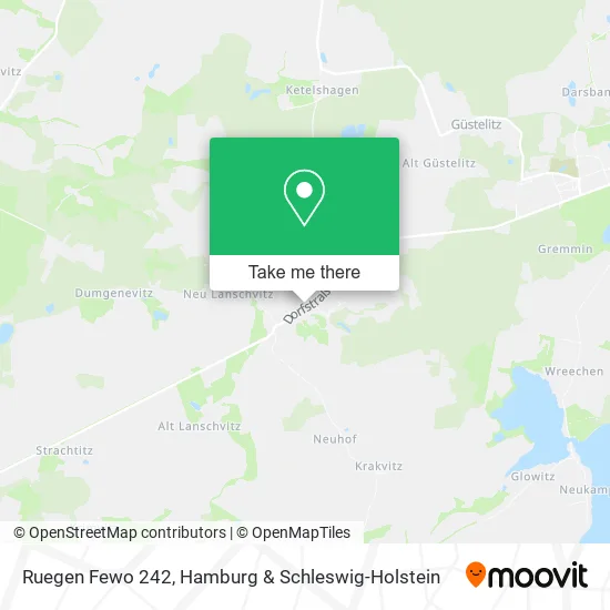 Карта Ruegen Fewo 242