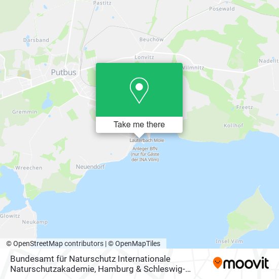 Bundesamt für Naturschutz Internationale Naturschutzakademie map