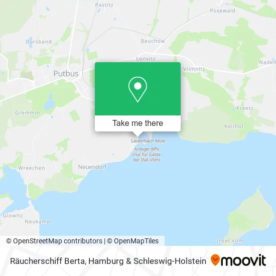 Räucherschiff Berta map