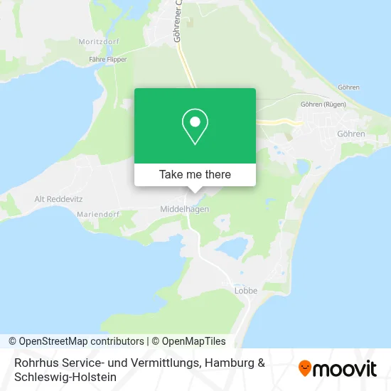 Rohrhus Service- und Vermittlungs map
