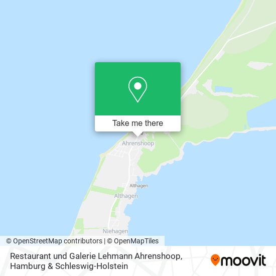 Restaurant und Galerie Lehmann Ahrenshoop map