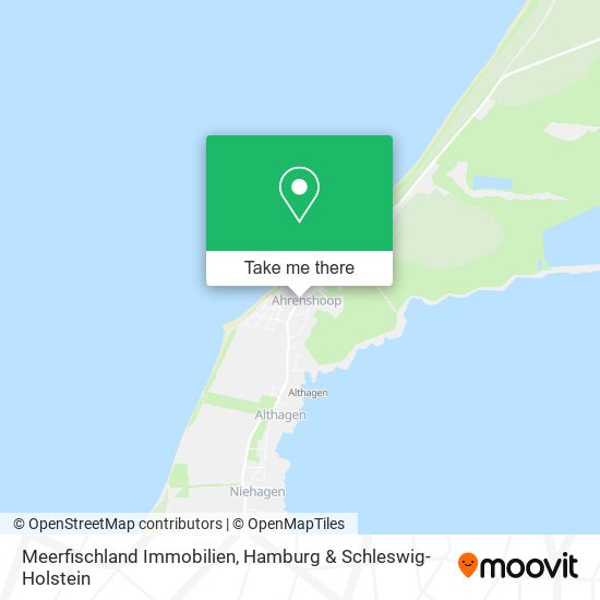 Meerfischland Immobilien map