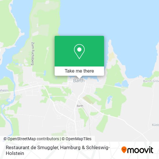 Restaurant de Smuggler map