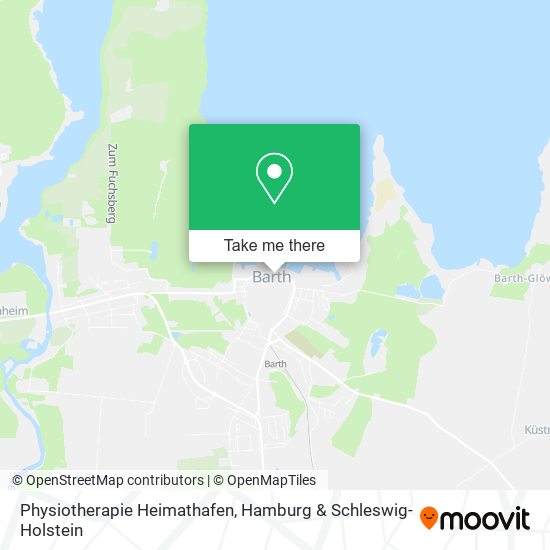 Physiotherapie Heimathafen map