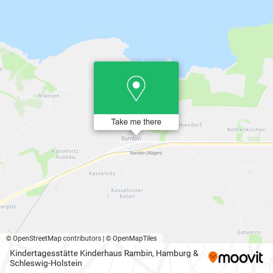 Kindertagesstätte Kinderhaus Rambin map