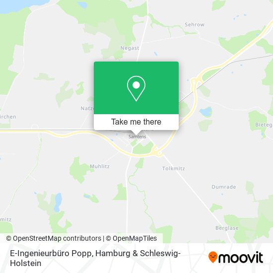 E-Ingenieurbüro Popp map