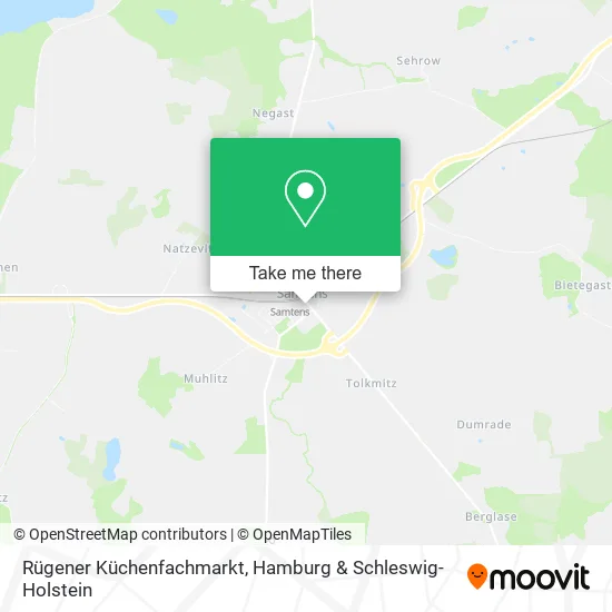 Rügener Küchenfachmarkt map