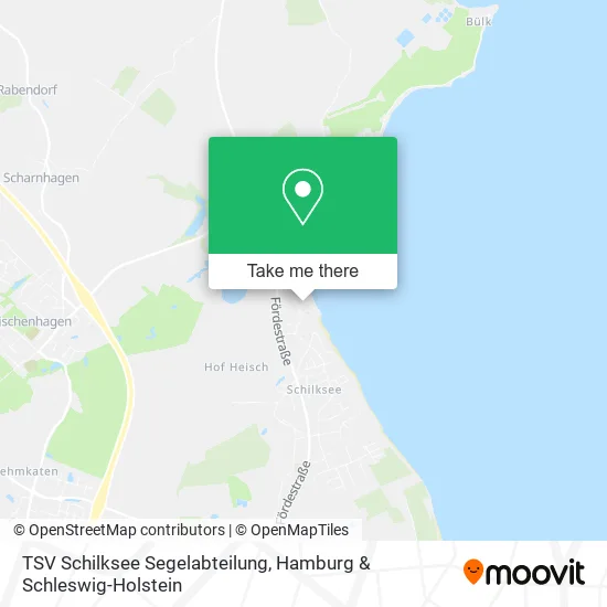 Карта TSV Schilksee Segelabteilung