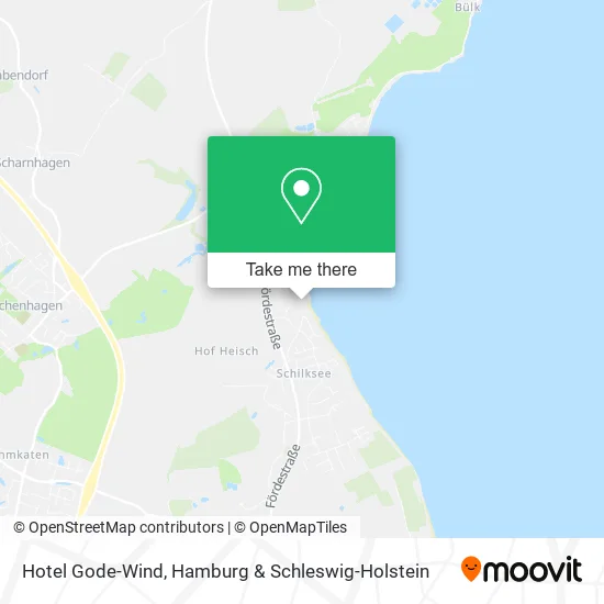 Карта Hotel Gode-Wind