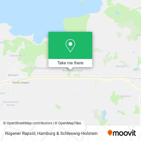 Rügener Rapsöl map