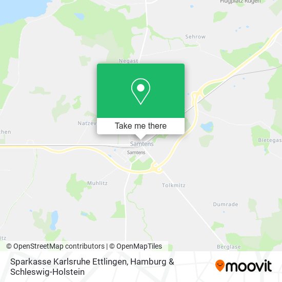 Sparkasse Karlsruhe Ettlingen map