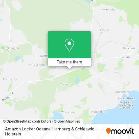 Карта Amazon Locker-Oceane