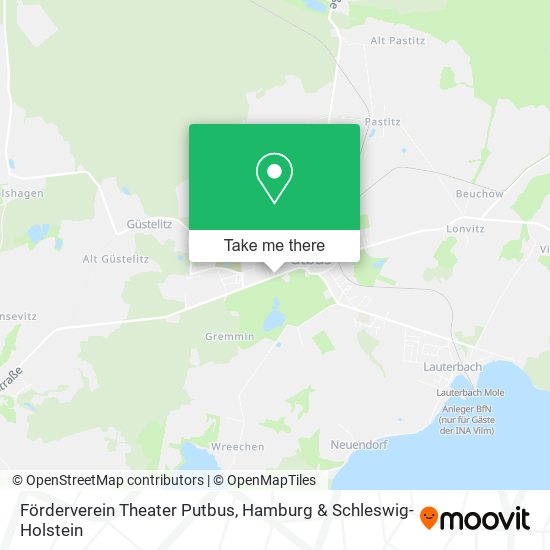 Förderverein Theater Putbus map