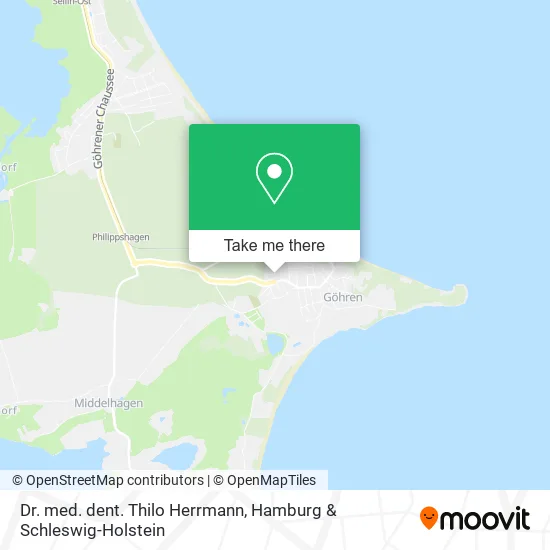 Карта Dr. med. dent. Thilo Herrmann