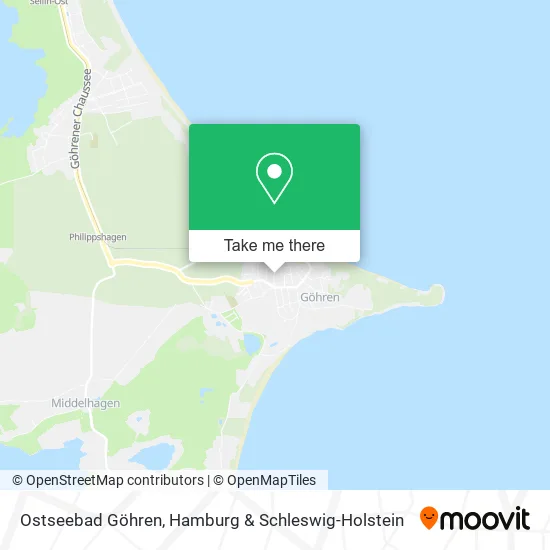 Карта Ostseebad Göhren