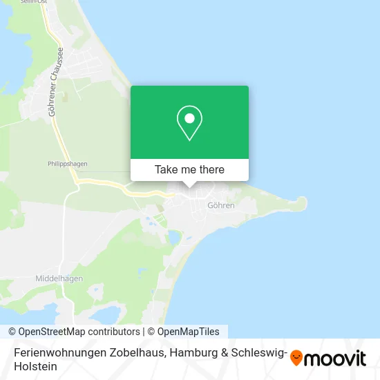 Карта Ferienwohnungen Zobelhaus