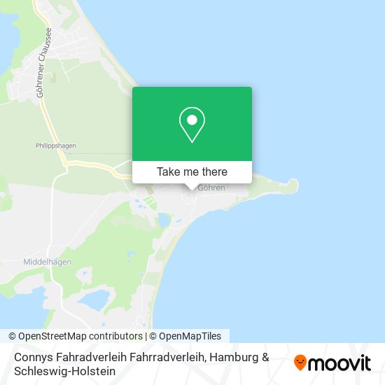 Connys Fahradverleih Fahrradverleih map