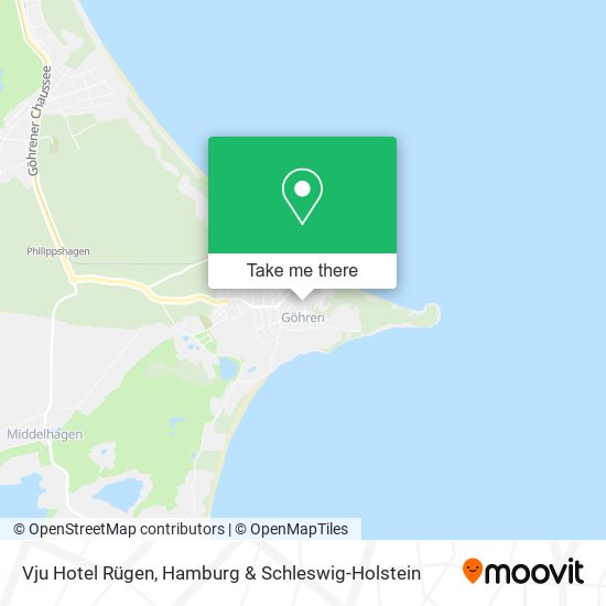 Vju Hotel Rügen map