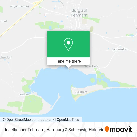 Inselfischer Fehmarn map