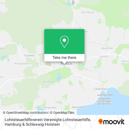 Lohnsteuerhilfeverein Vereinigte Lohnsteuerhilfe map