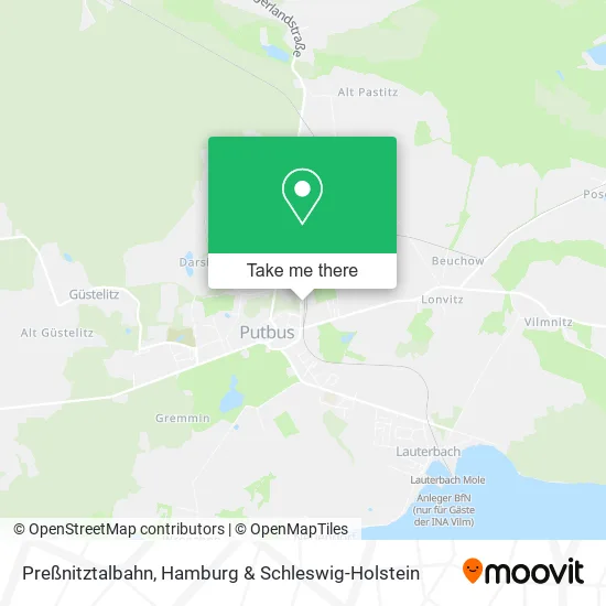 Карта Preßnitztalbahn