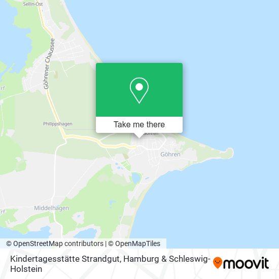 Карта Kindertagesstätte Strandgut