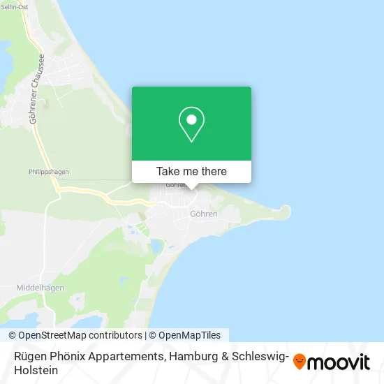 Карта Rügen Phönix Appartements