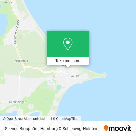 Карта Service Biosphäre