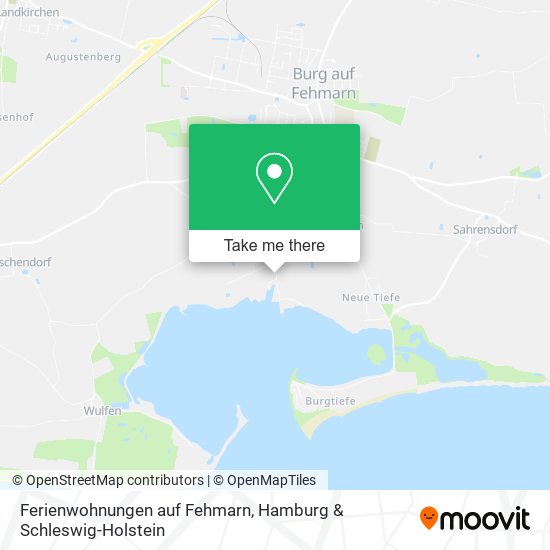 Ferienwohnungen auf Fehmarn map