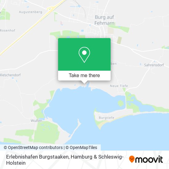 Erlebnishafen Burgstaaken map