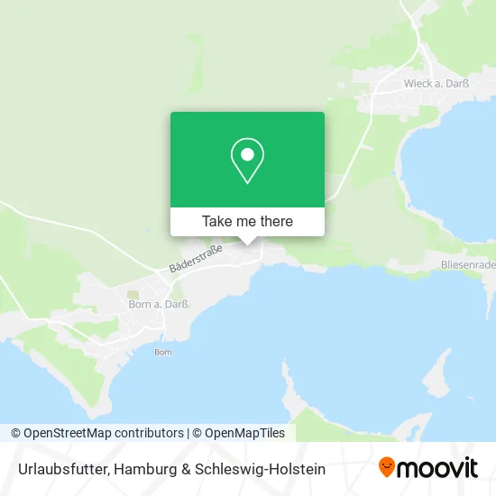 Карта Urlaubsfutter
