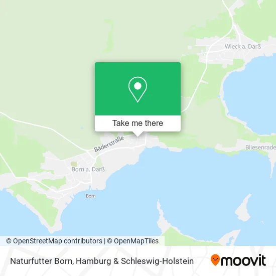 Карта Naturfutter Born