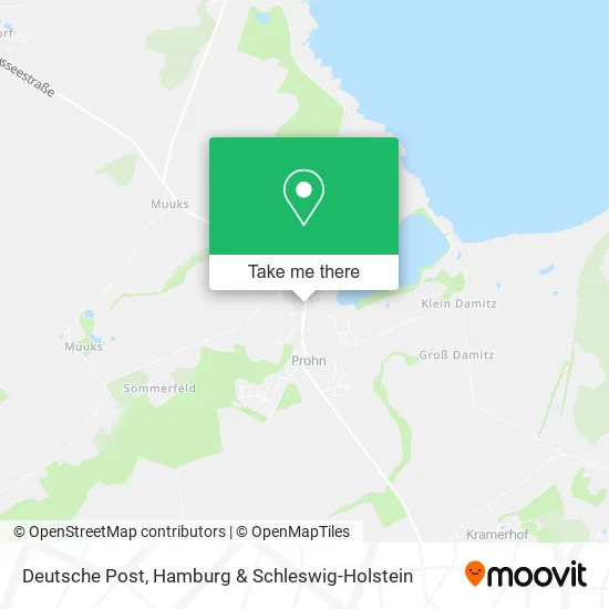 Карта Deutsche Post