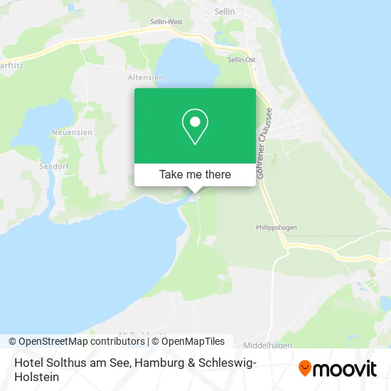 Карта Hotel Solthus am See