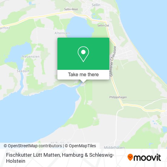 Fischkutter Lütt Matten map