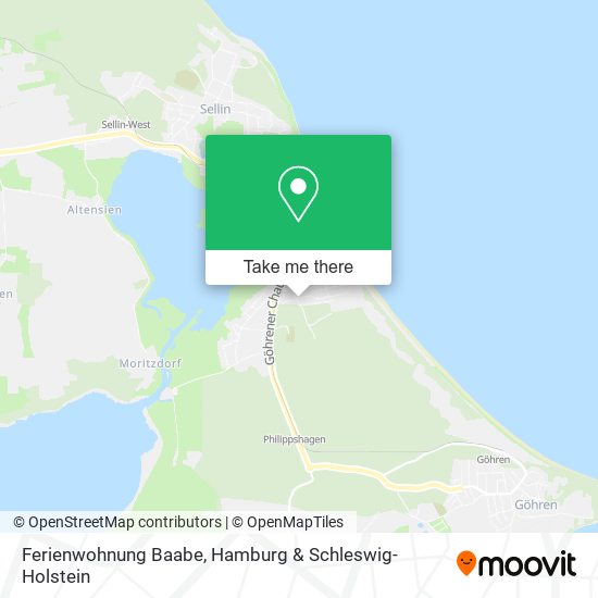 Ferienwohnung Baabe map