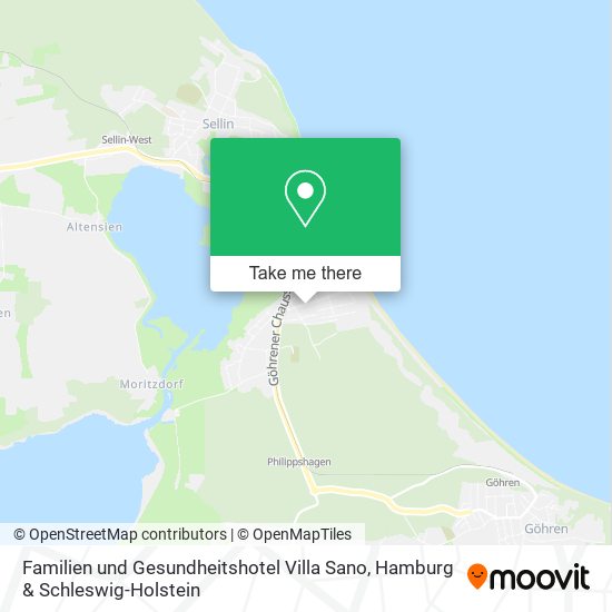 Familien und Gesundheitshotel Villa Sano map