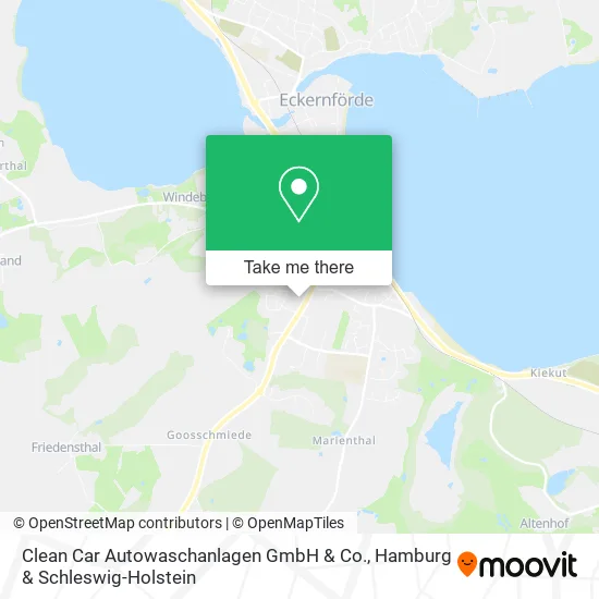 Clean Car Autowaschanlagen GmbH & Co. map