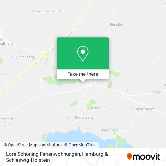 Lore Schöning Ferienwohnungen map