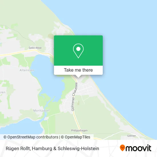 Карта Rügen Rollt