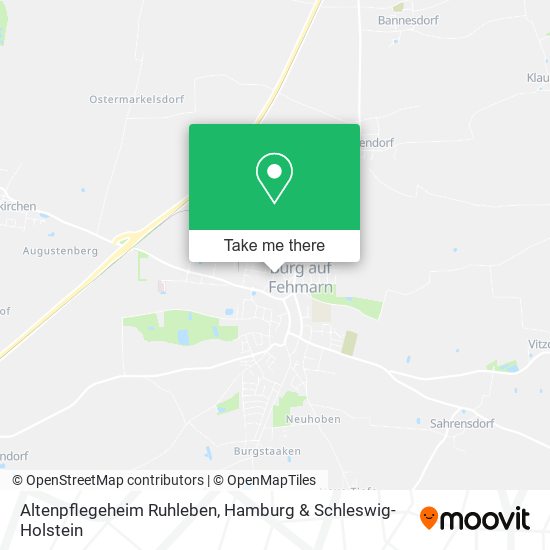 Altenpflegeheim Ruhleben map